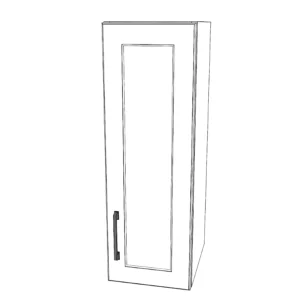 9" Wide x 30" High Wall Cabinet - Painted Doors