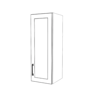12" Wide x 34" High Wall Cabinet - Thermofoil Doors