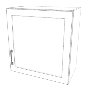 23" Wide x 24" High Wall Cabinet - Painted Doors
