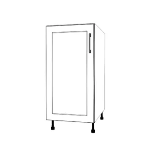 16" Wide Base Cabinet - PaintedDoors