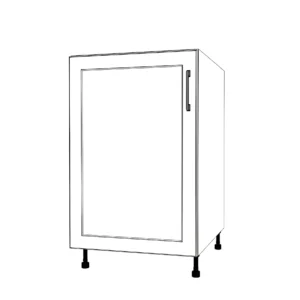 21" Wide Base Cabinet - PaintedDoors