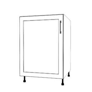 23" Wide Base Cabinet - PaintedDoors