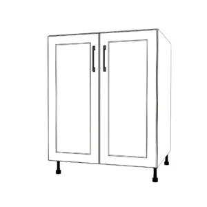 27" Wide Base Cabinet - PaintedDoors