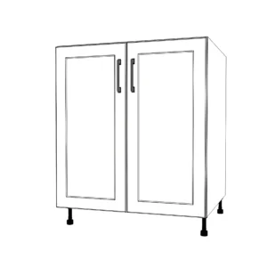 29" Wide Base Cabinet - PaintedDoors