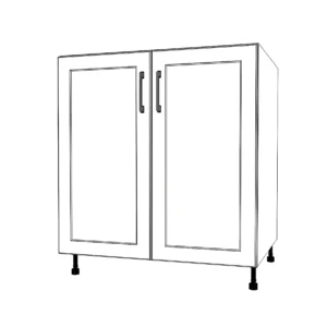 31" Wide Base Cabinet - PaintedDoors