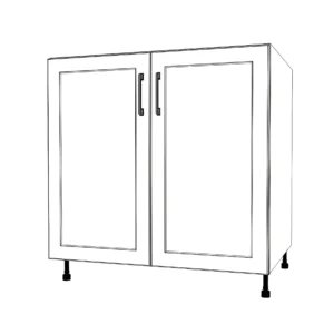 34" Wide Base Cabinet - PaintedDoors
